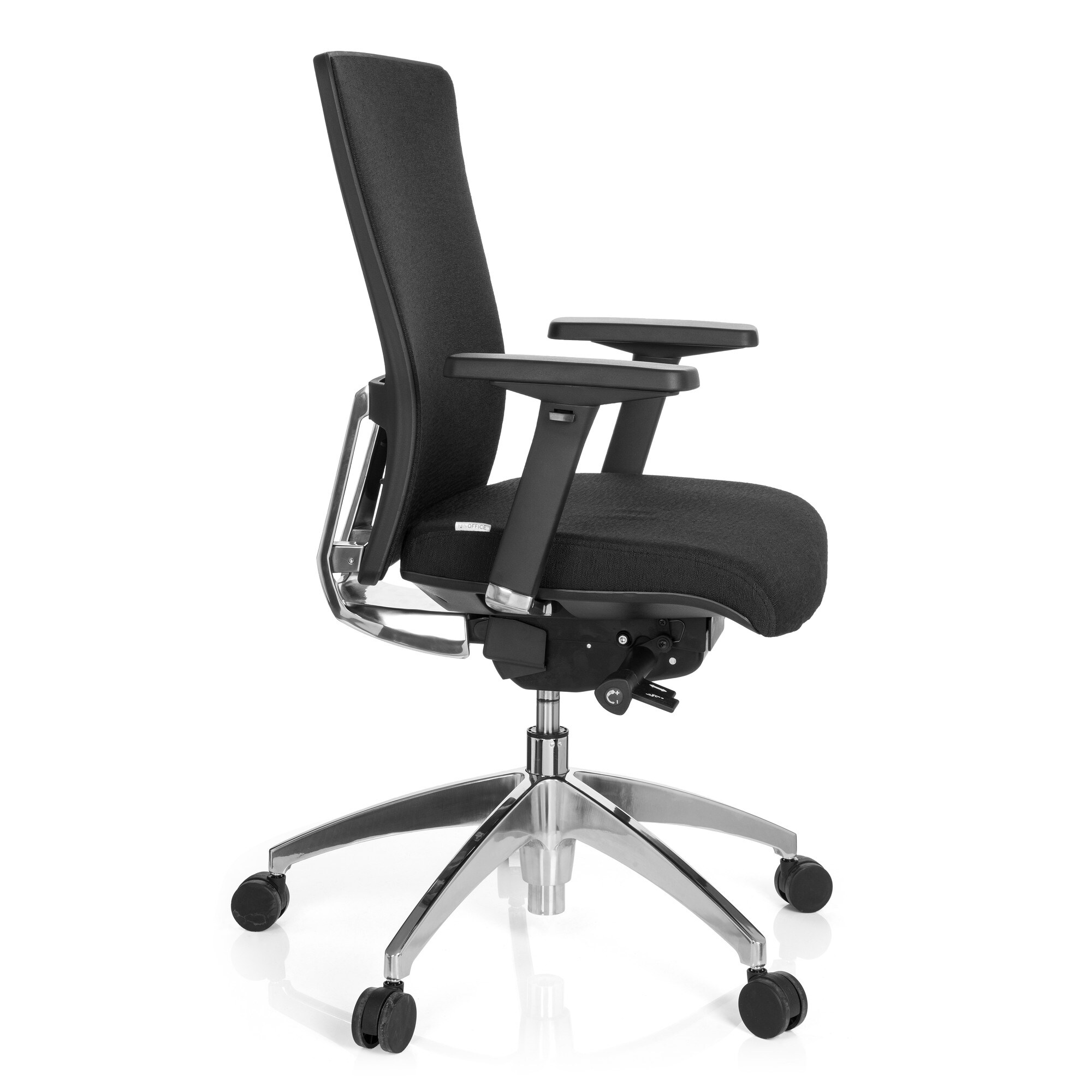 Profi Bürostuhl ASTRA BASE Stoff mit Armlehnen (höhenverstellbar) hjh OFFICE