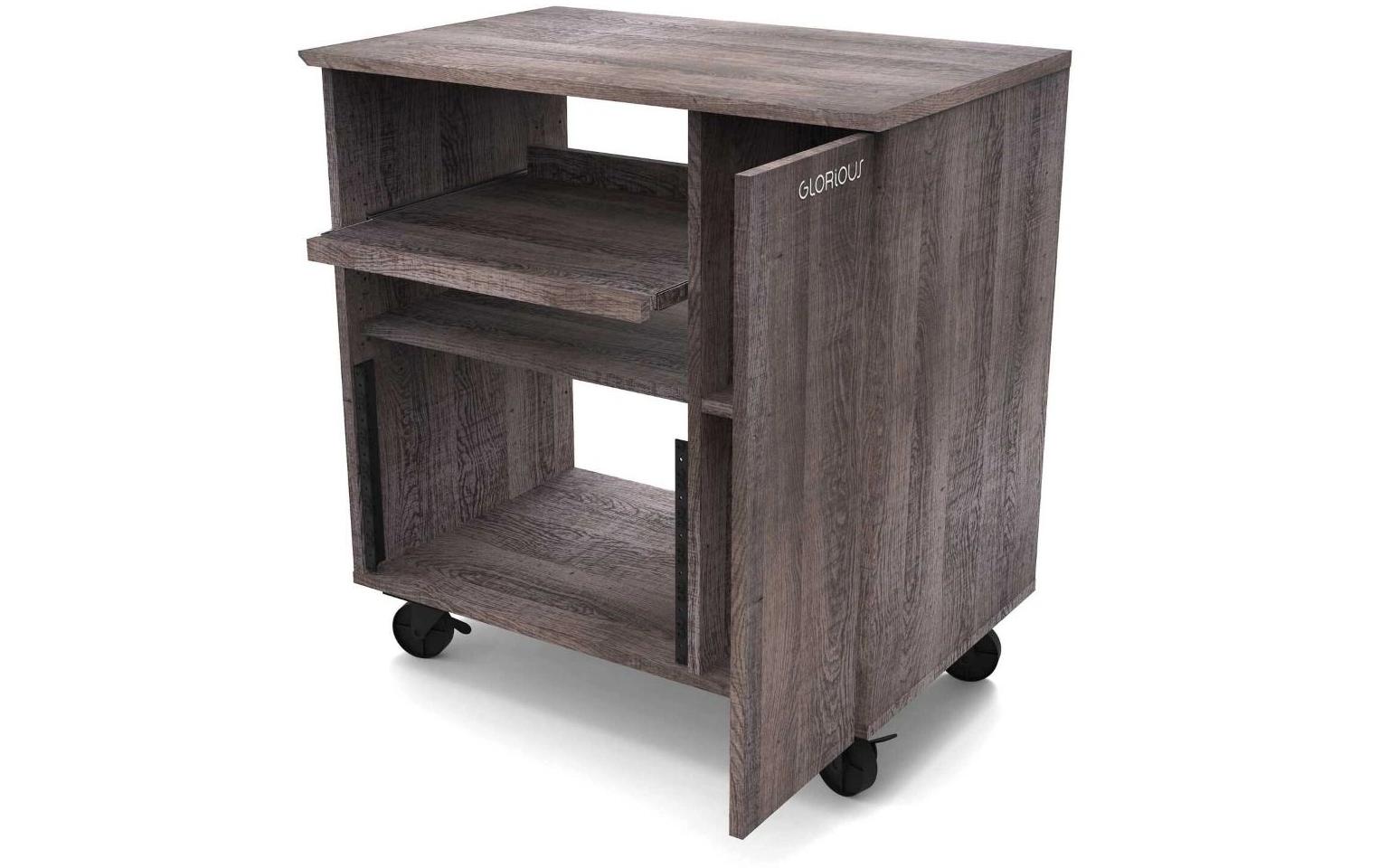 Erweiterung Modular Side Rack – Walnuss<br>Studio-Rack-Erweiterung