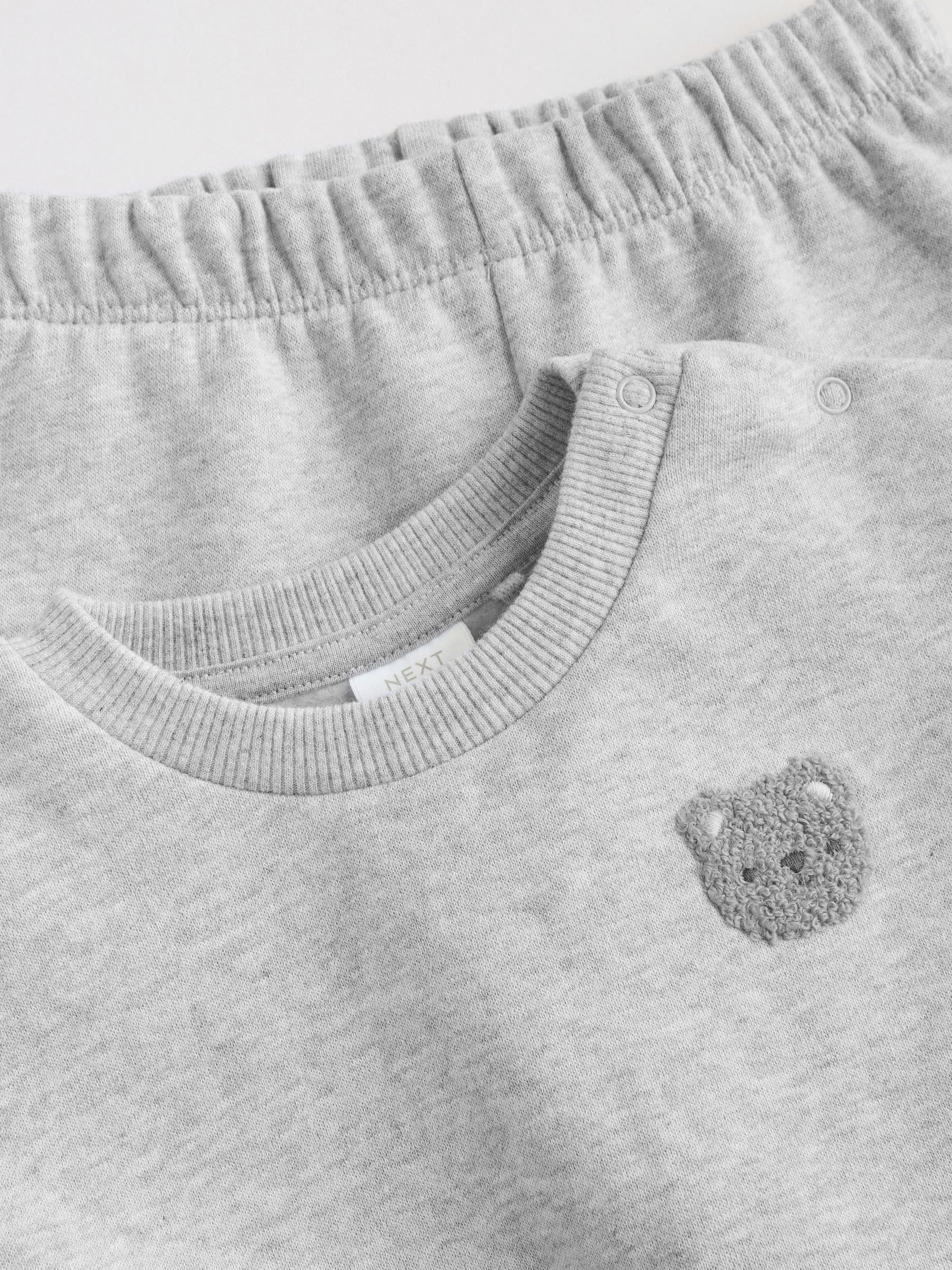 Grijze beer - Baby sweatshirt en joggingbroek set (0mnd-2jr)