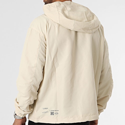 Veste Outdoor Capuche Beige