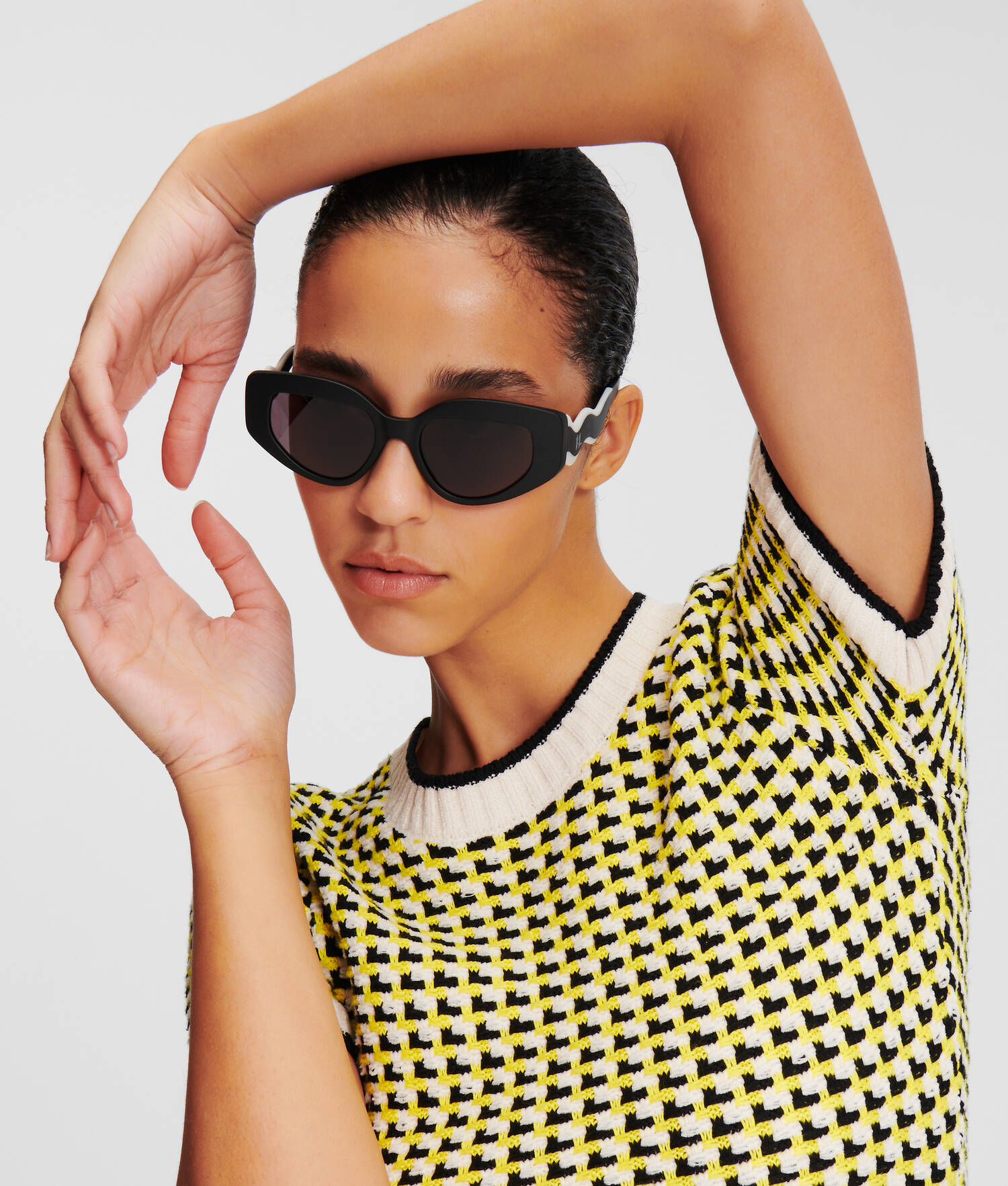 LUNETTES DE SOLEIL AVEC LOGO KL MONOGRAM