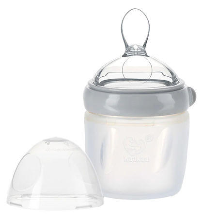 Haakaa Sutteflaske m. Ske - 160 ml - Gr?