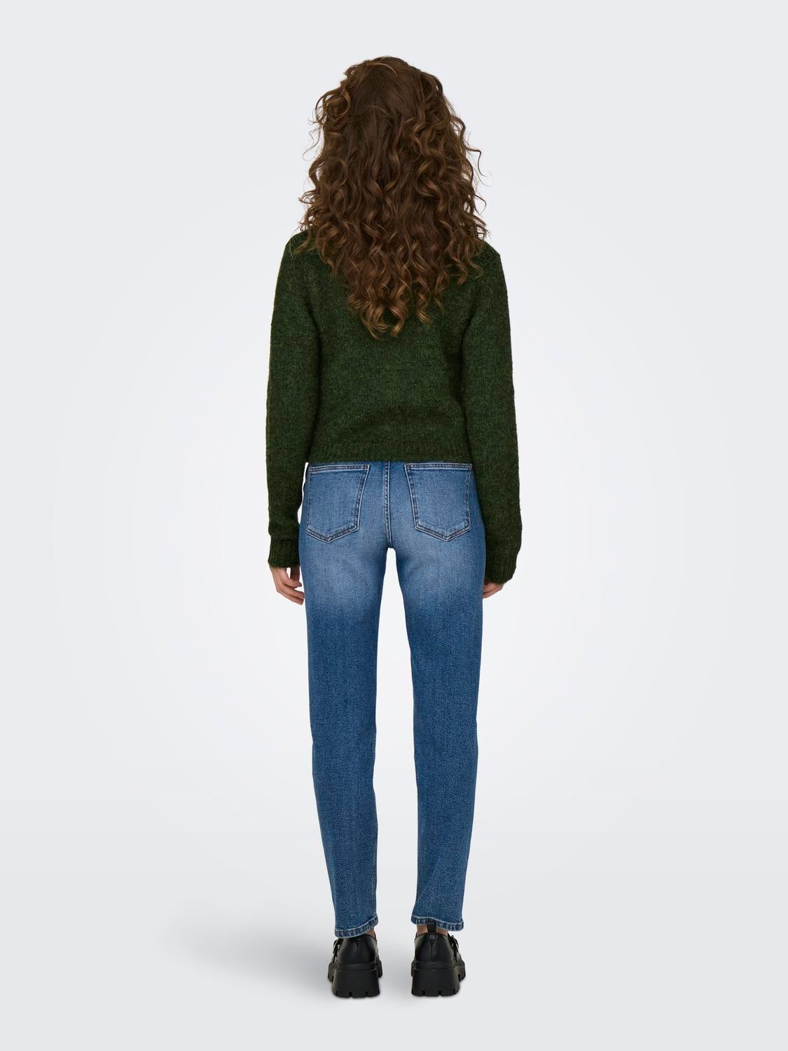 JDYZOEY Strickjacke Winter Moss