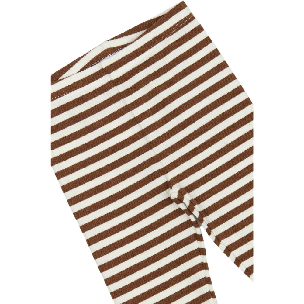 Køb THE NEW Siblings Toffee Striped Fro Rib Leggings