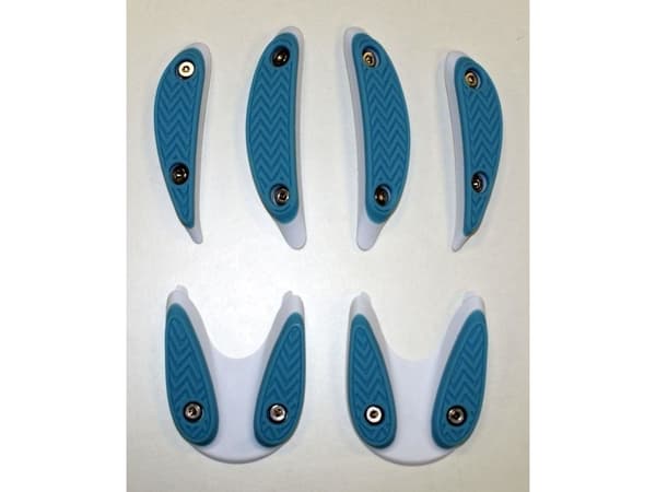 GIRO Heels for mtb shoes GIRO WALKING PAD white mlk blue size 37