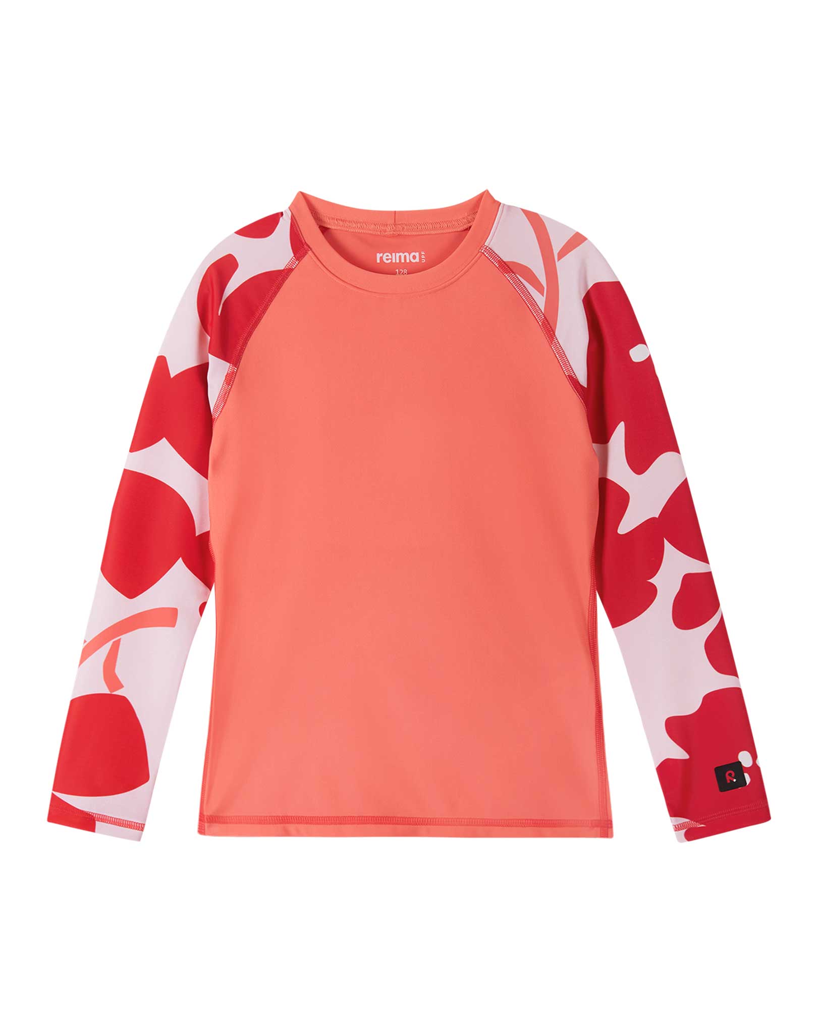 UV-Badeshirt SUKELTAJA in misty red