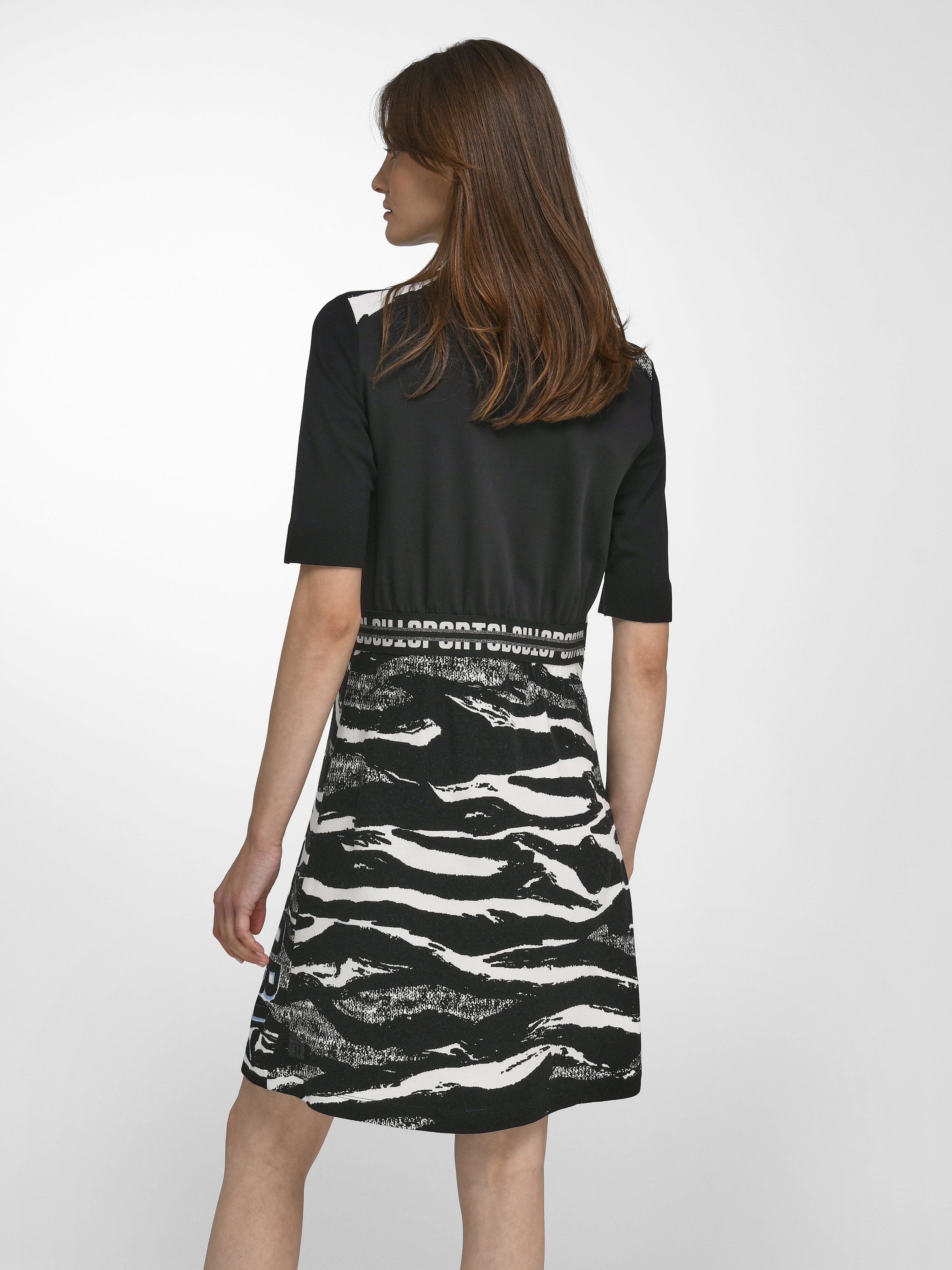 Kleid mit Polo-Kragen