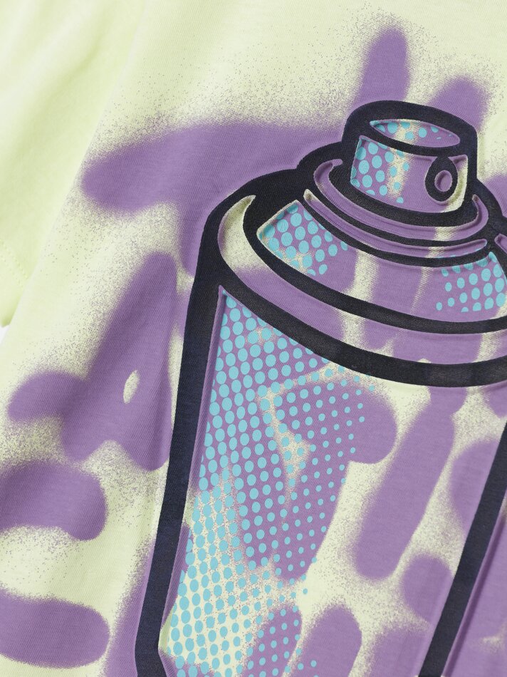 Camiseta estampada - Amarela