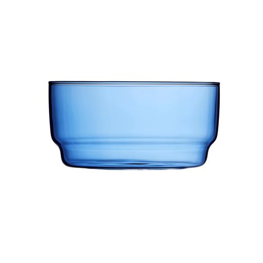 Lyngby Glas Torino 2-pak Skål, Blå, Ø12 cm