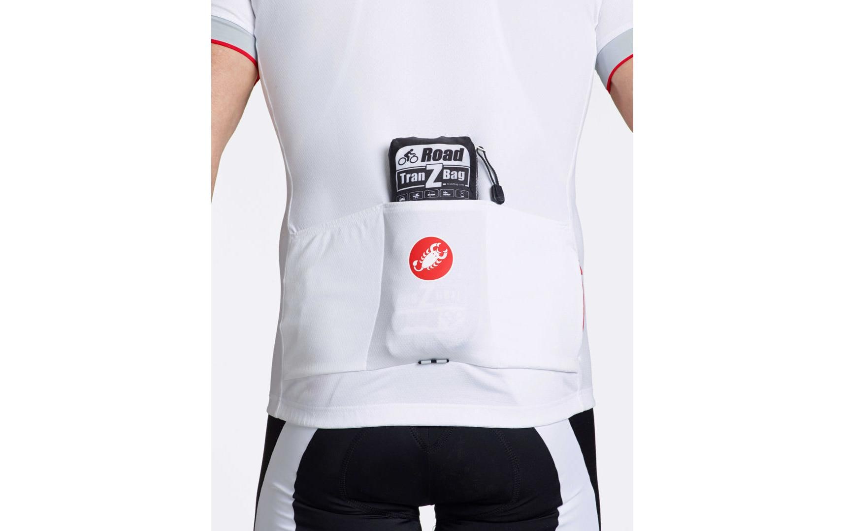 Velotransporttasche Road<br>Transporttasche, Schwarz/Weiss