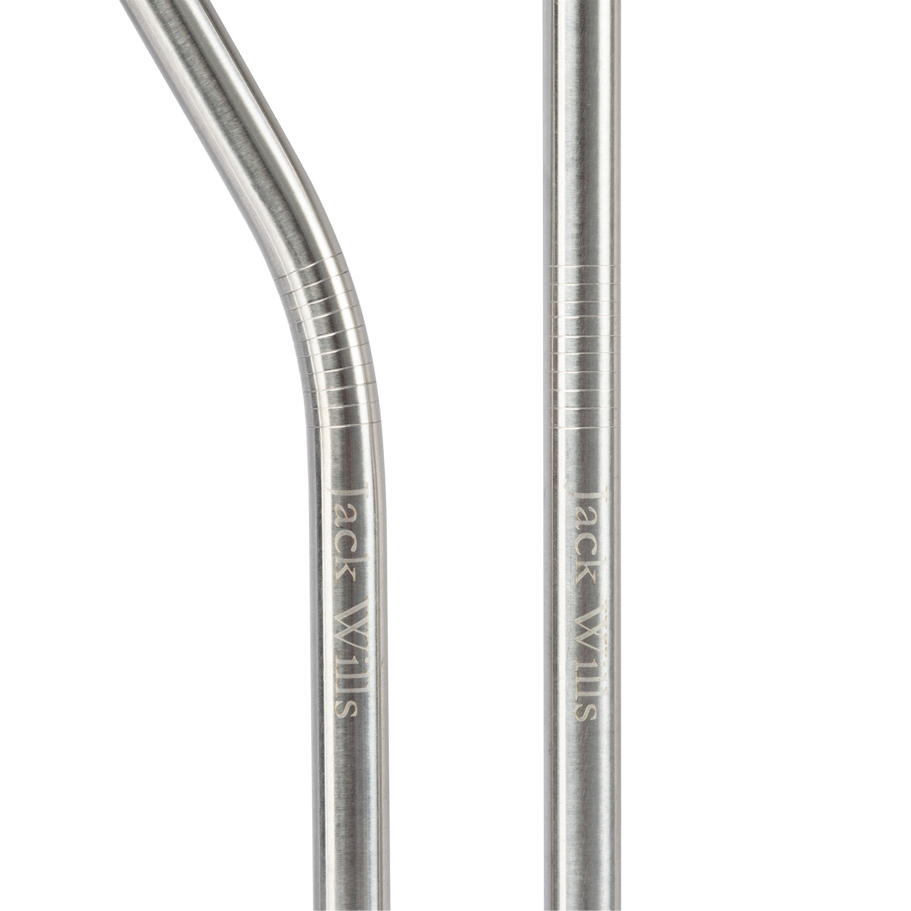 Jack Wills Reusable Stainless Steel Straws