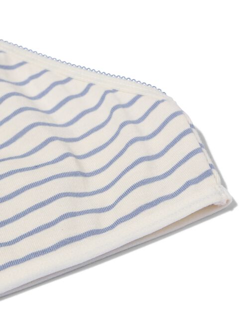 3 slips en coton pour enfant bleu