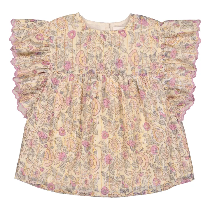Louis Louise Blouse Jasmin Fleurie | Rose