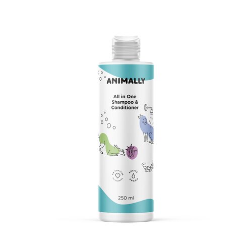 Shampoo e condicionador tudo em um 250ml