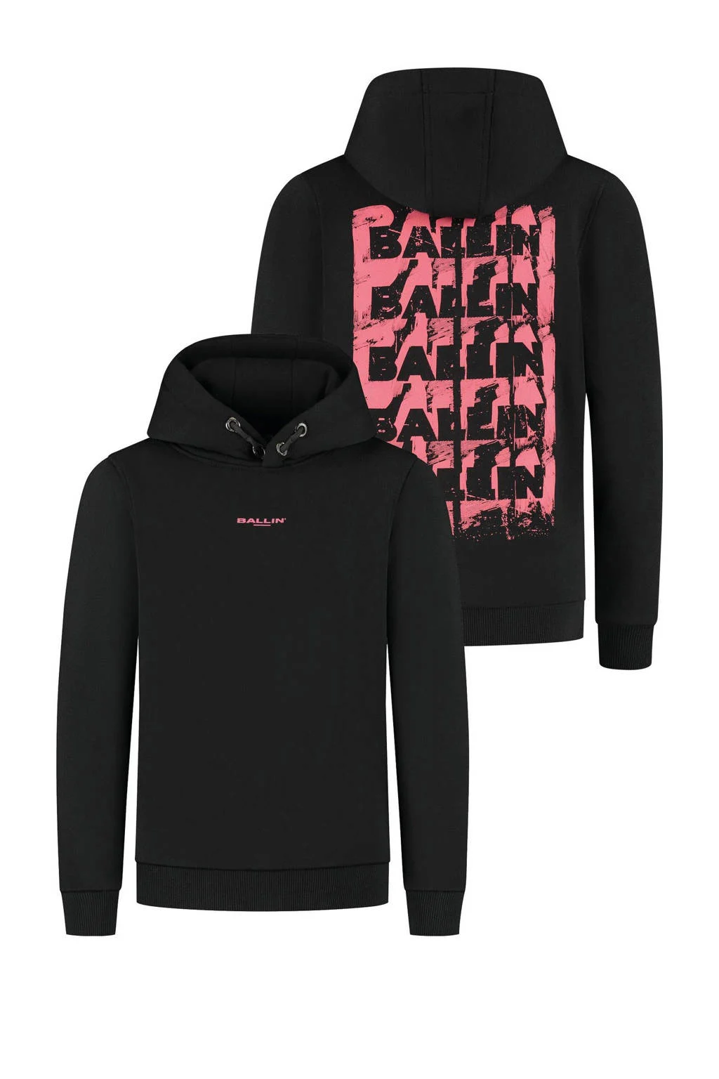 Ballin hoodie zwart