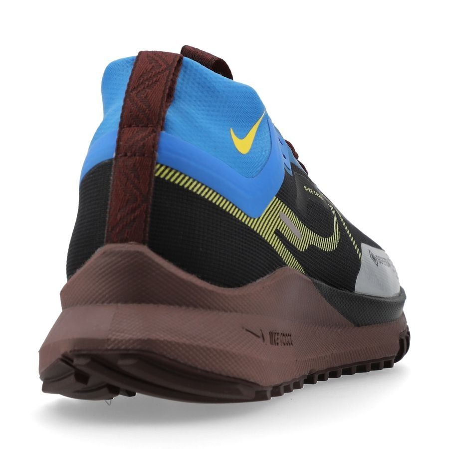 Nike Chaussures de Running React Pegasus Trail 4 Gore-Tex - Noir/Jaune/Bleu Femme