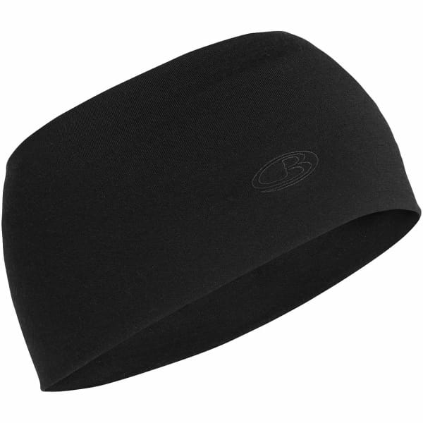 Bonnet Bandeau ski de randonnée ICEBREAKER ICEBREAKER CHASE HEADBAND BLACK 23 BLACK