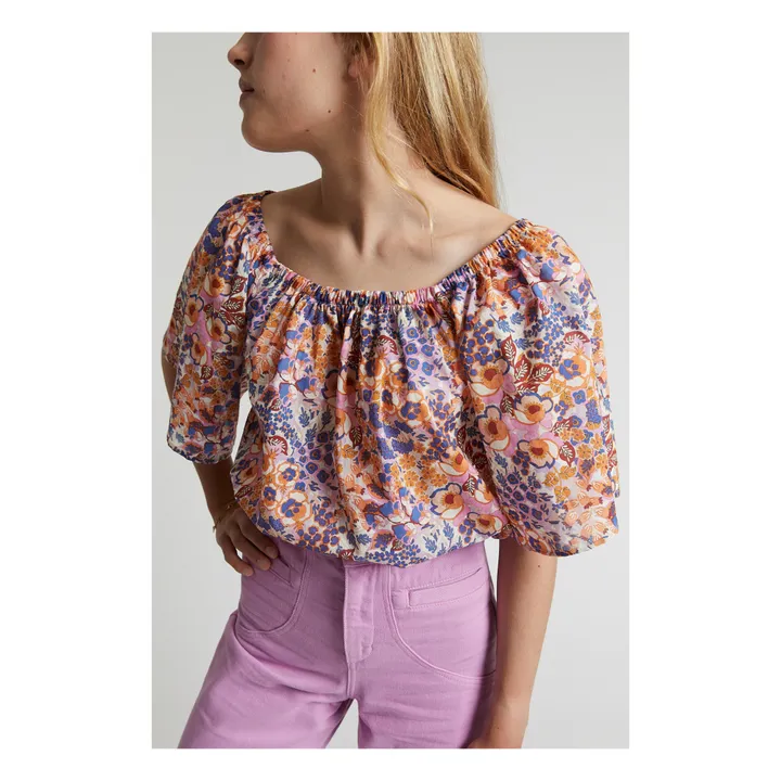 Indee Blouse Courte Paschi | Rose bonbon