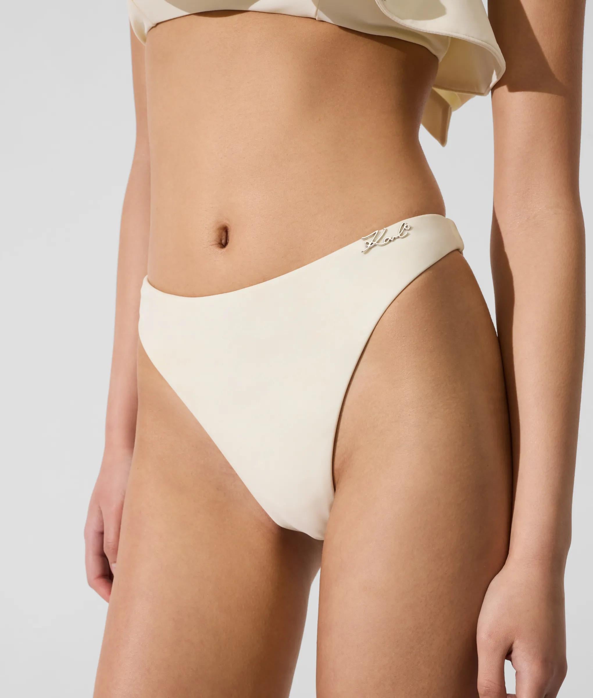 Signature bikinibroekje met hoge beenuitsnijding