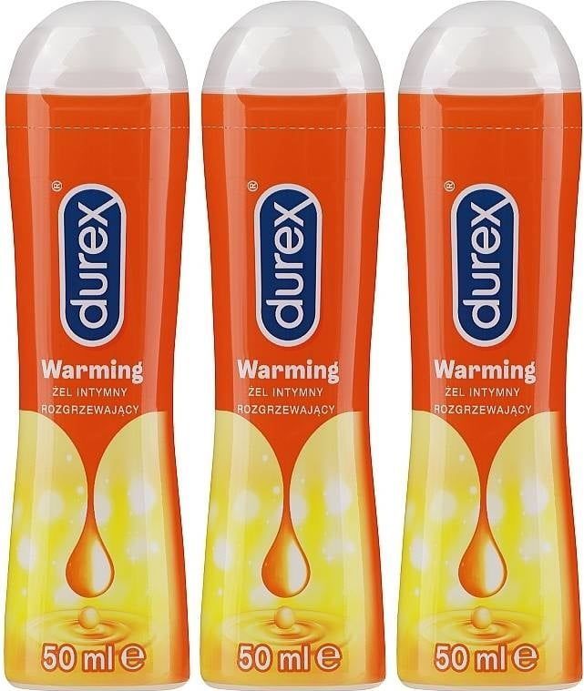 Durex Warming Glijmiddel 150ml (3x 50ml)