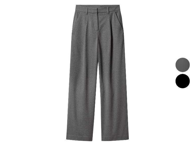 Dames flanellen broek - Wide leg