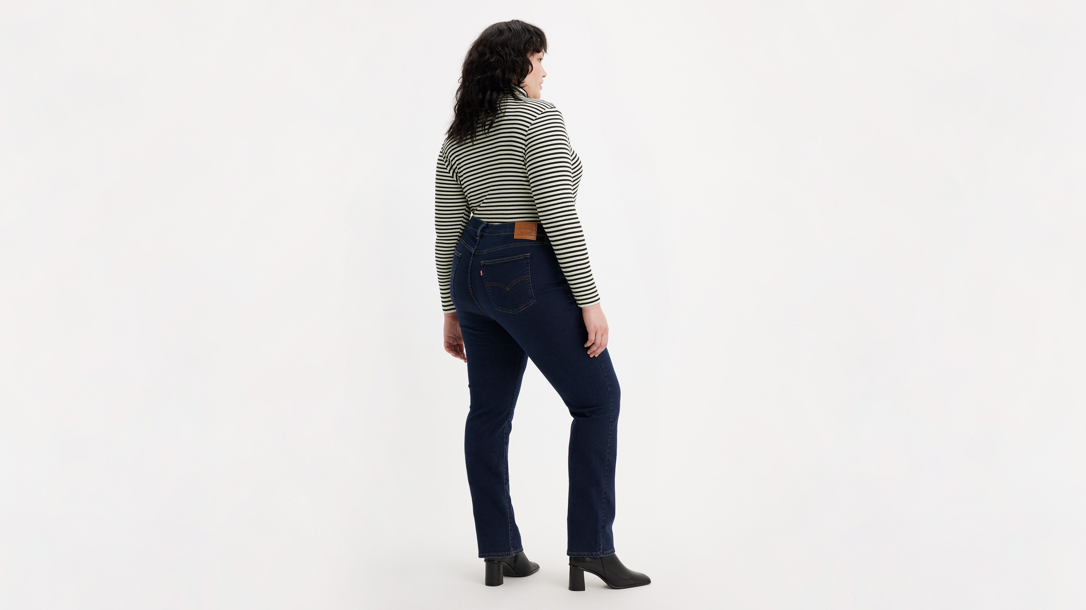 Jean 724™ taille haute Straight - Lots Of Love - Bleu