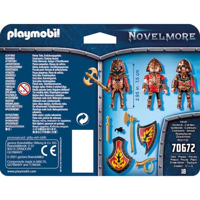 Playmobil® 70672 - 3er Set Burnham Raiders - Playmobil® Novelmore