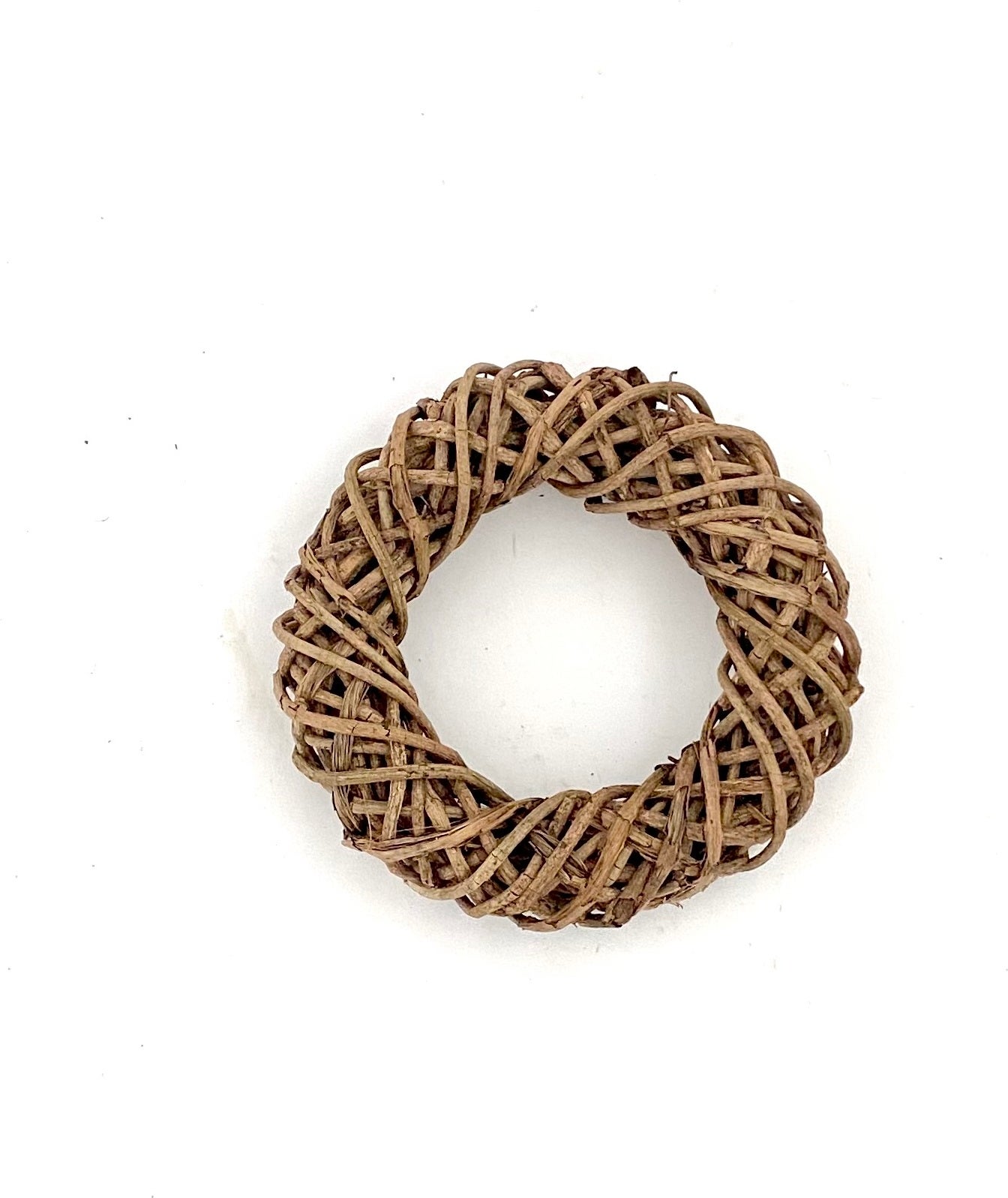 Van der Leeden tuinwanddecoratie krans Twig naturel D 30 H 8 cm