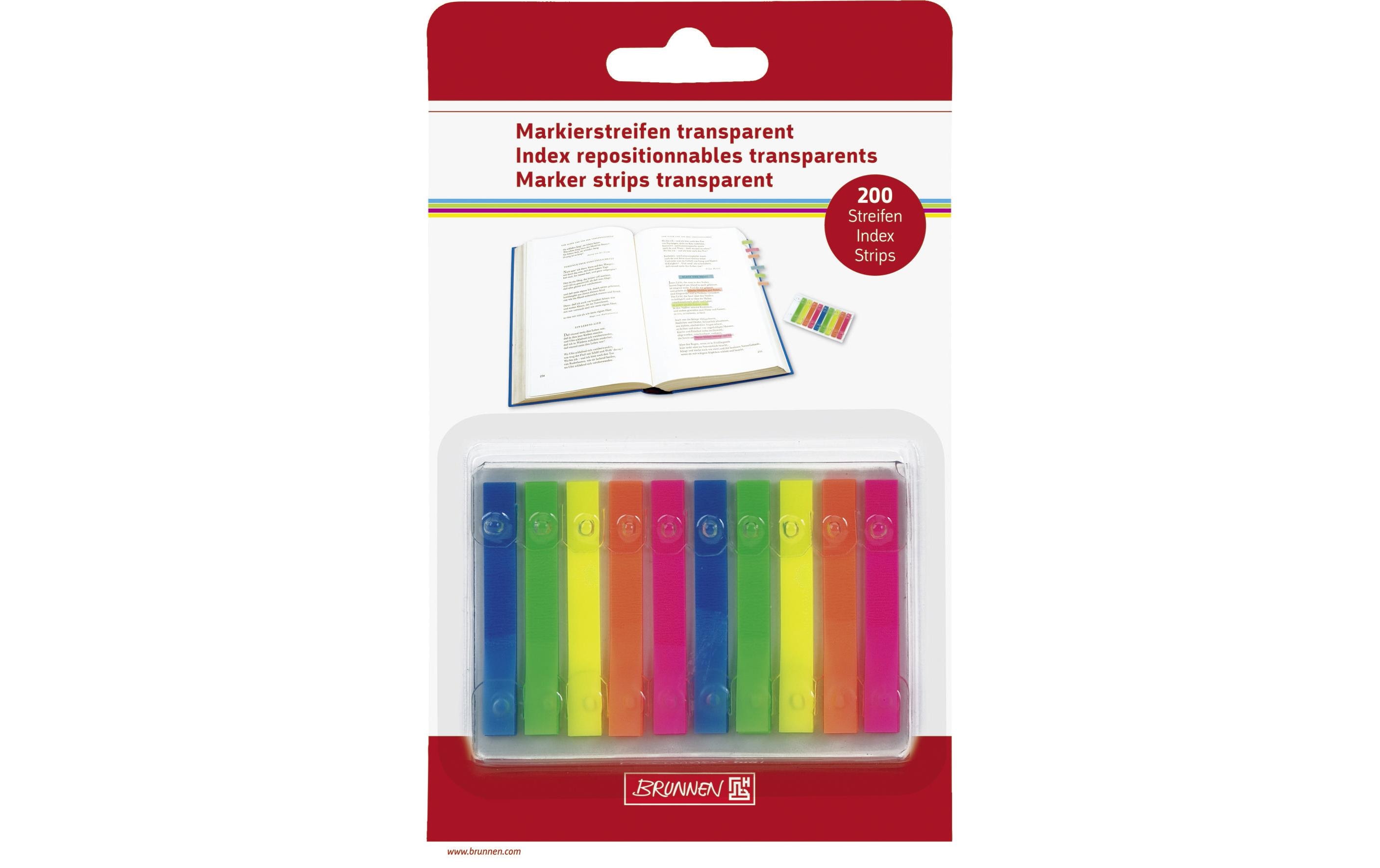 Page Marker Mehrfarbig, 200 StückMarkierstreifen