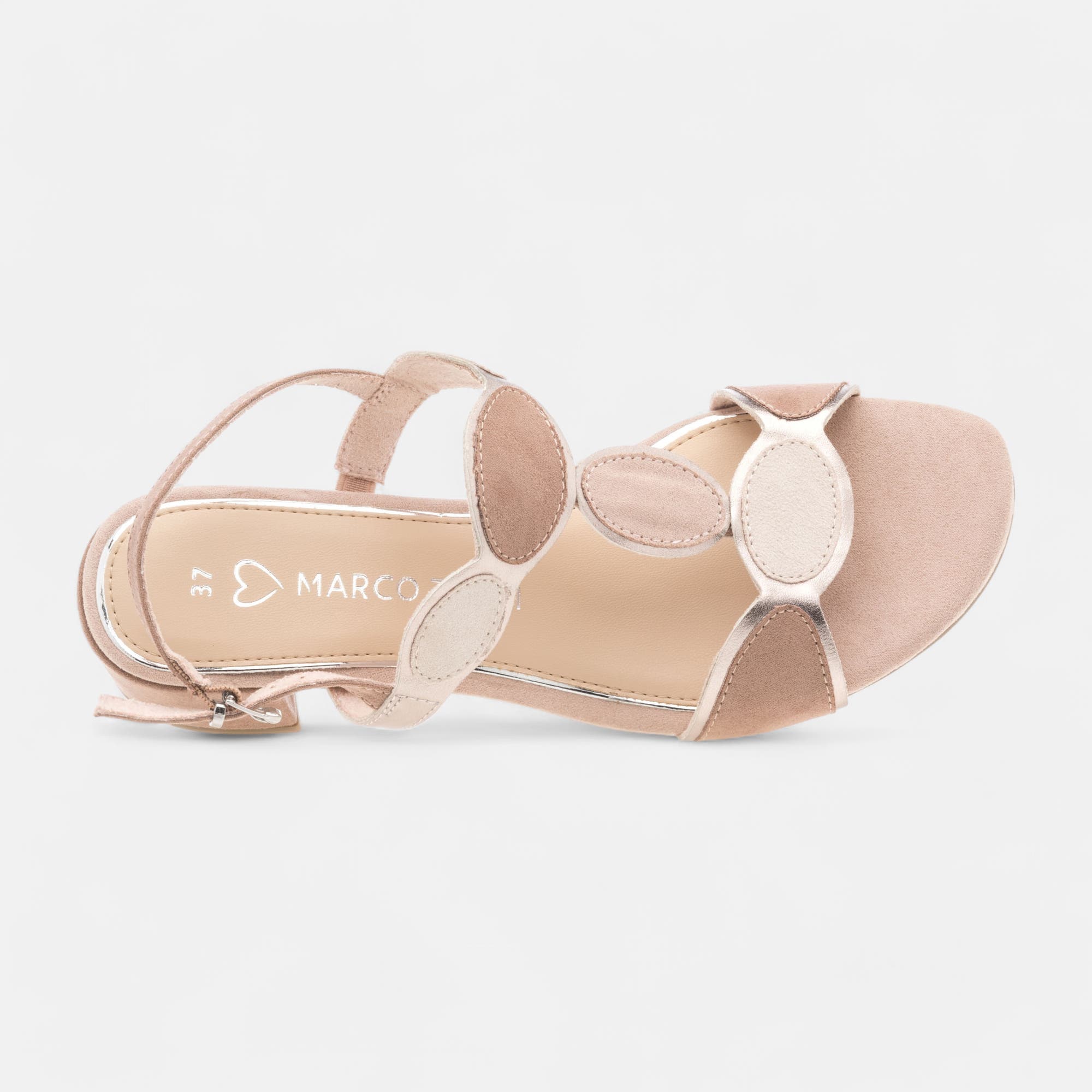 Nu-pieds Femme beige