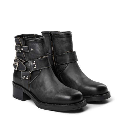 Pavement Zevil Vintage Støvler, Black Matte, 40