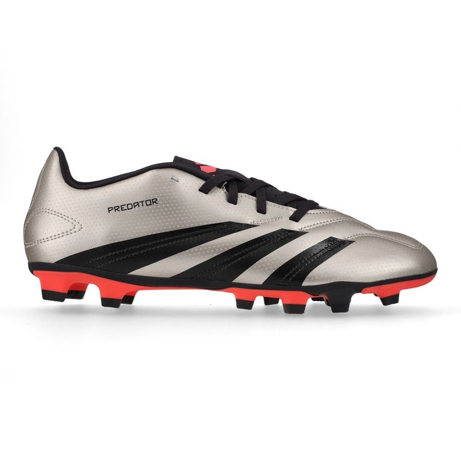 adidas Predator Club FxG Vivid Horizon - Argenté/Aurora Black/Turbo