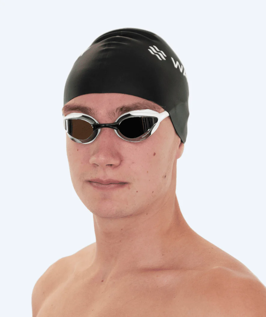 Watery Elite svømmebrille - Murphy Mirror - Pink/guld