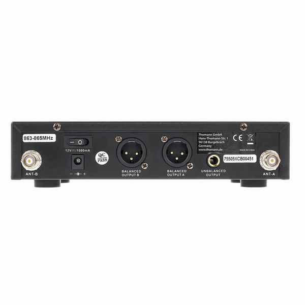 the t.bone freeU Twin PT 863 Hm-O Bundle