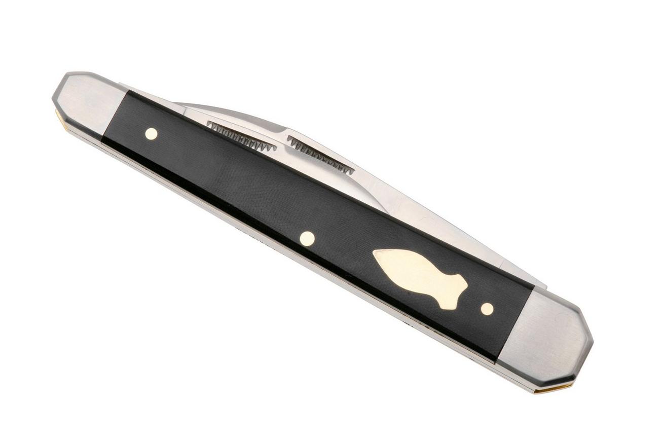 Rough Ryder Reserve Whittler RRR022, D2, Black Micarta, slipjoint zakmes