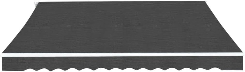 Kangmusi Gelenkarmmarkise 450 cm Anthrazit, Anthrazit 275568
