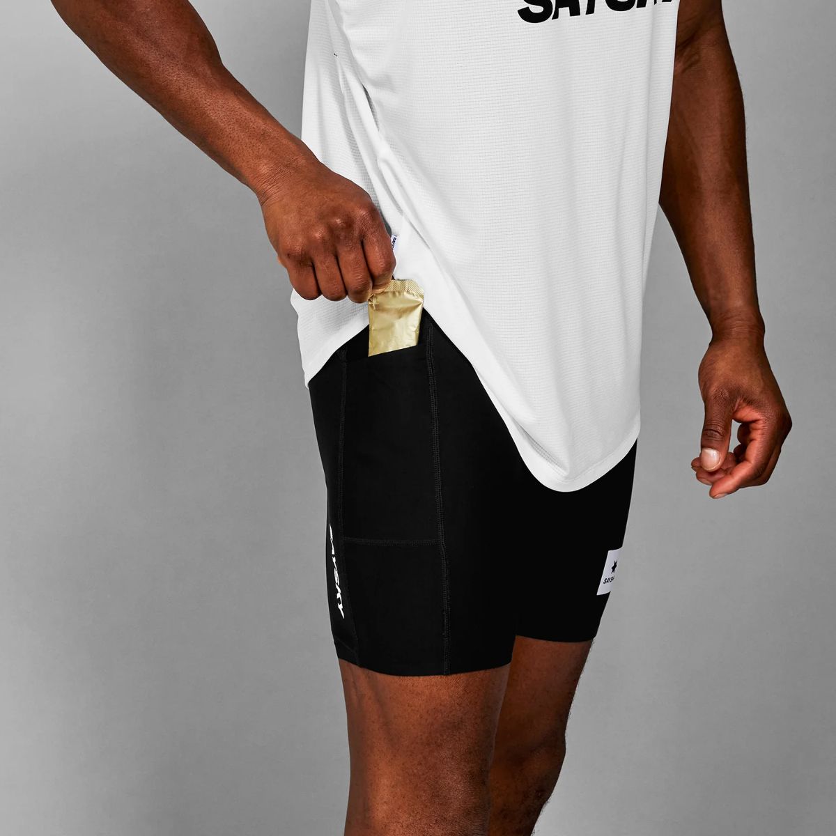 Saysky Flow+ Race Short Tights 7'' Black