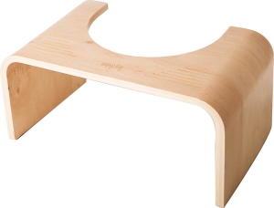 Hoca Toilettenhocker Holz Edition