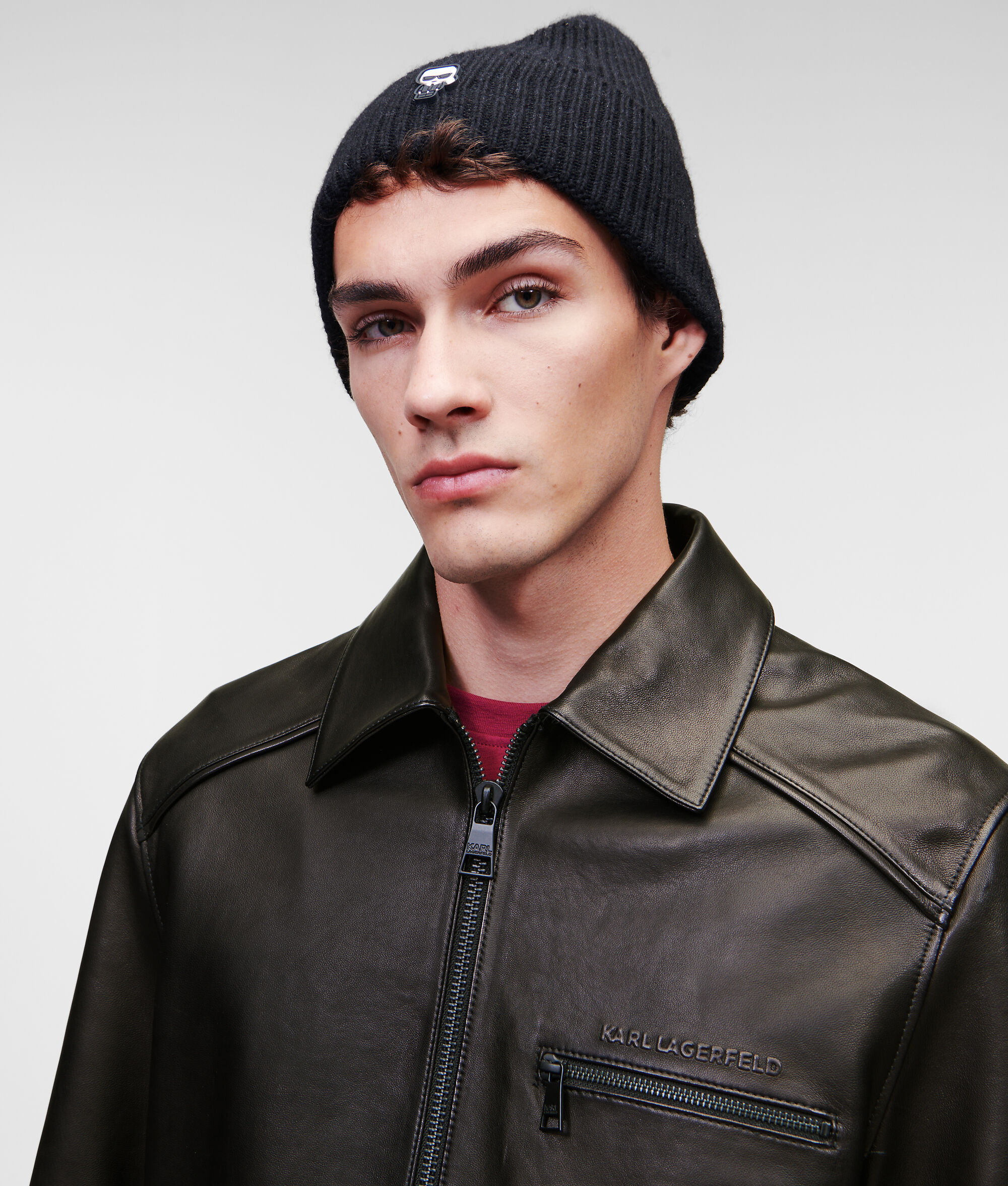 BLOUSON EN CUIR