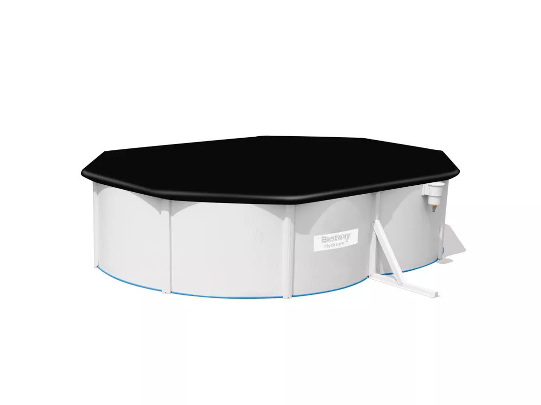 Piscine Hors-Sol en Acier Bestway Hydrium 500x360x120 cm Épurateur à Sable de 3 028 litres/heure