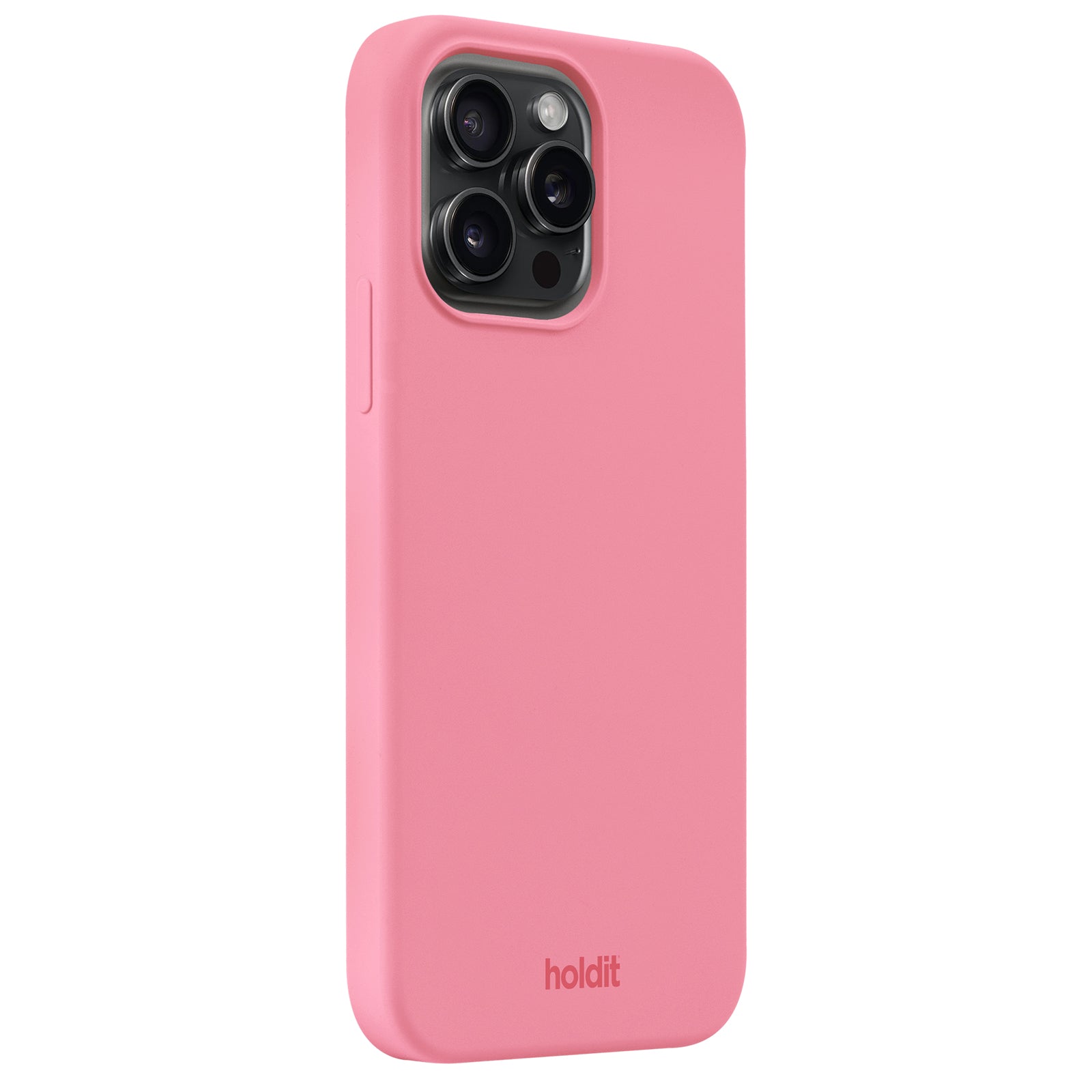 Holdit  Silicone iPhone cover - Rouge Pink