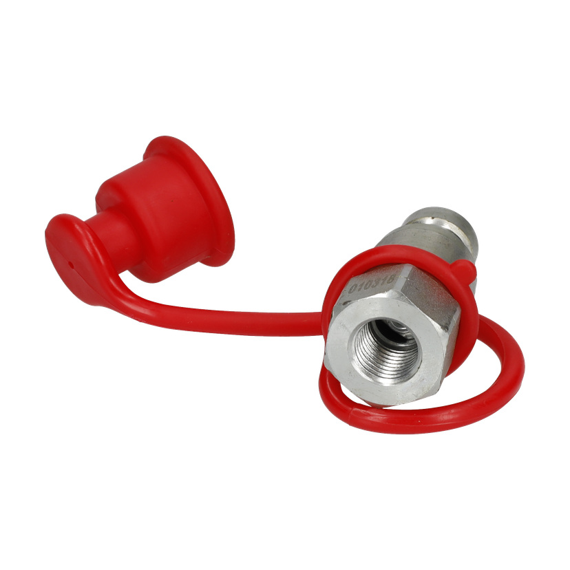 Kobling for mannlig hydraulikkslange