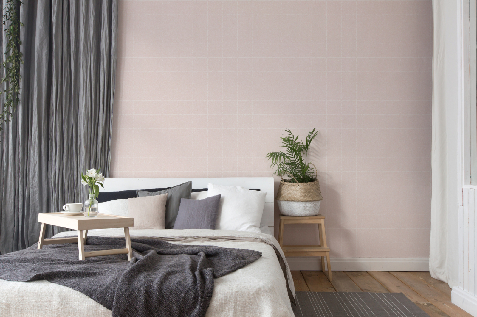 Vliestapete NEW ELEGANCE - rosa - 10 Meter