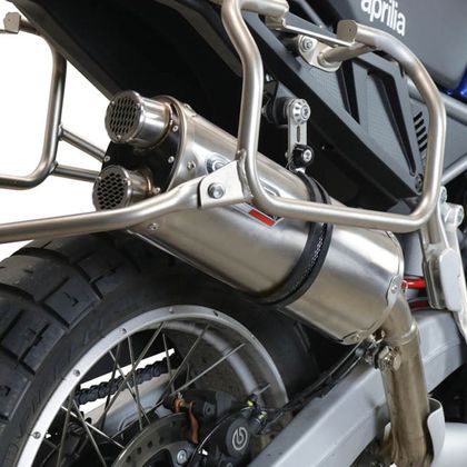 Silencieux GPR DUAL INOX - Gris