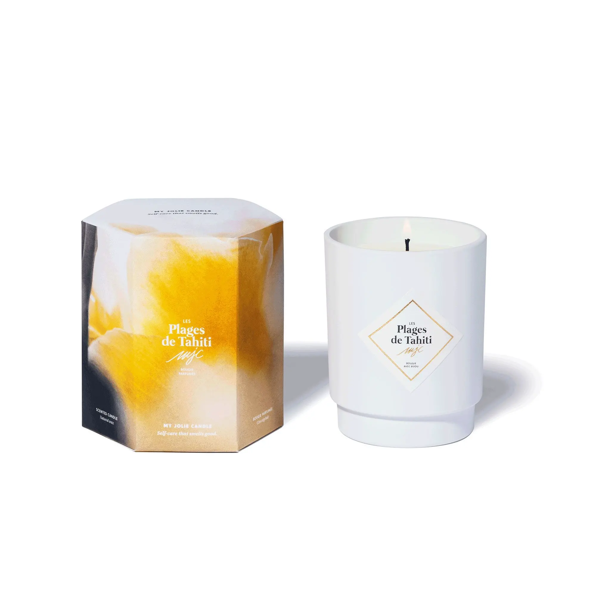 My Jolie Candle - LES PLAGES DE TAHITI Bougie Parfumée avec Bijou- Bougie