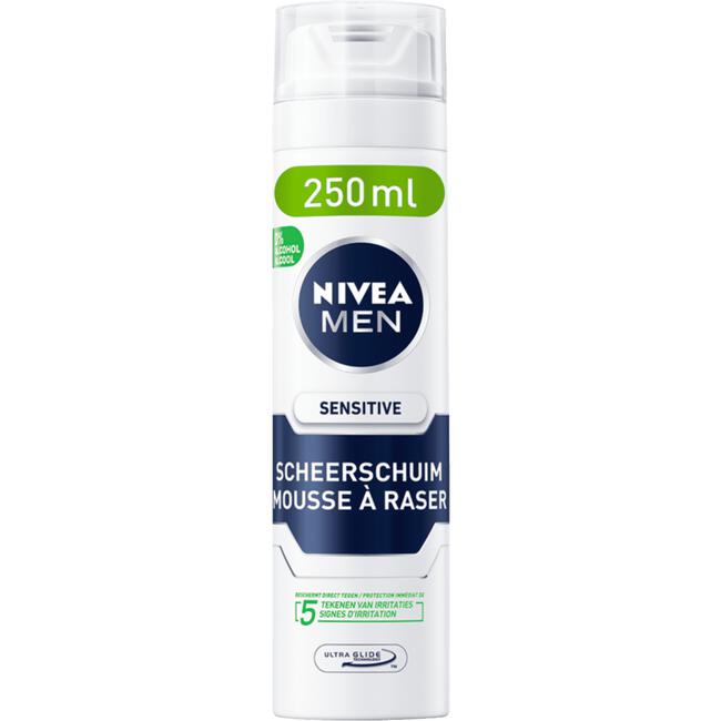 NIVEA MEN Sensitive Scheerschuim 250 ML