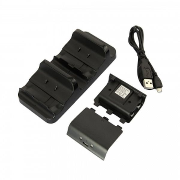 Base de Carga Dupla para Xbox   2 Baterias Recarregáveis - 8435325328607