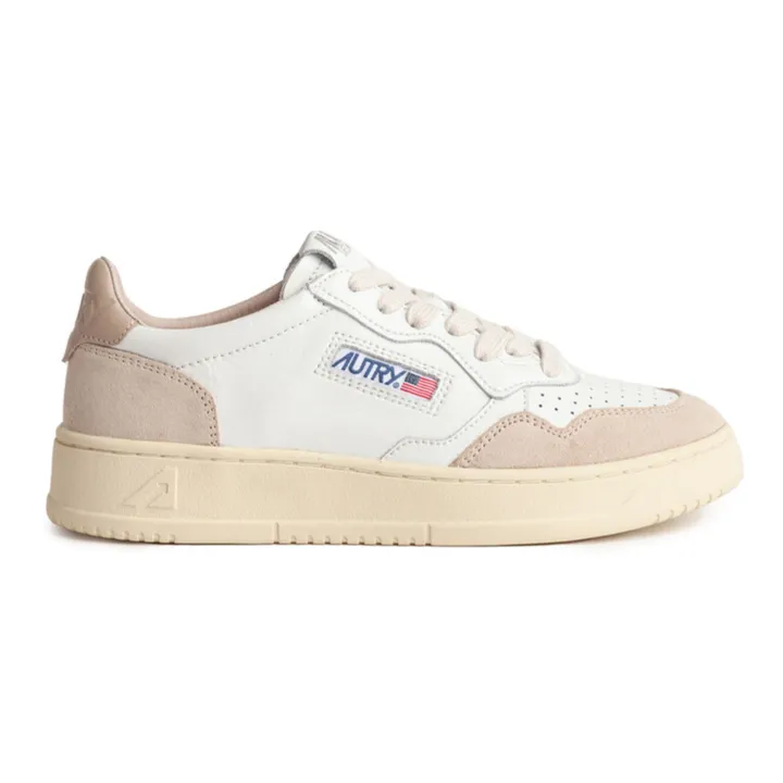 Autry Baskets Medalist Low Cuir/Suède | Beige