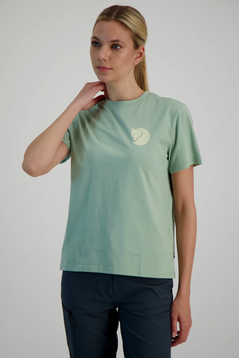 Fjällräven Fox Boxy Logo Damen T-Shirt