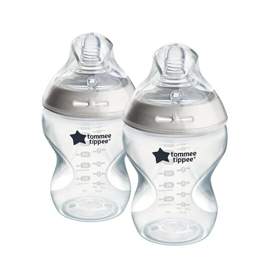 Biberon anti-colique Natural Start Lot de 2   Transparent        260 ml   de               Tommee Tippee